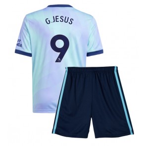 Arsenal Gabriel Jesus #9 Tredje Kläder Barn 2024-25 Kortärmad (+ Korta byxor)